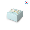 Caja de papel de empaquetado colorida del regalo del bebé colorido de encargo barato con la cinta